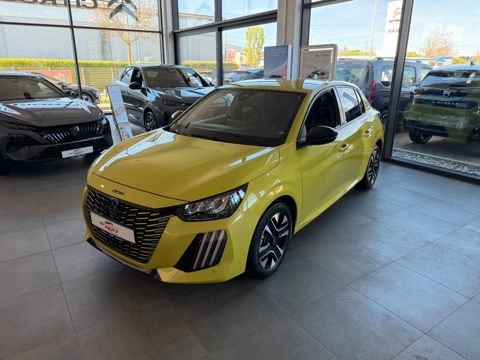 Peugeot 208 Allure 100 PureTech Einparkhilfe vo. und hi.