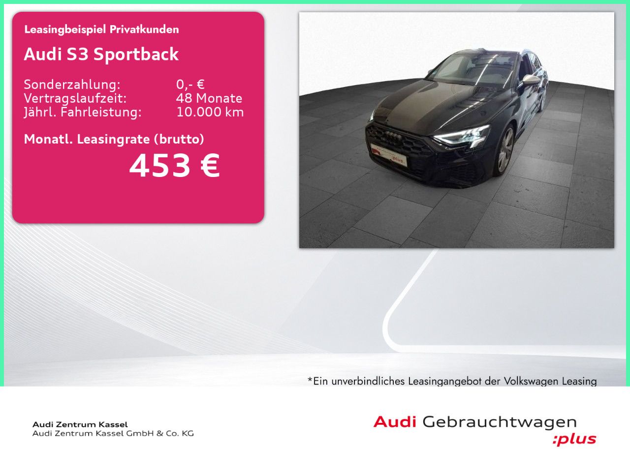 Audi S3 Sportback 2.0 TFSI LED PDC+ Carplay SitzHZG