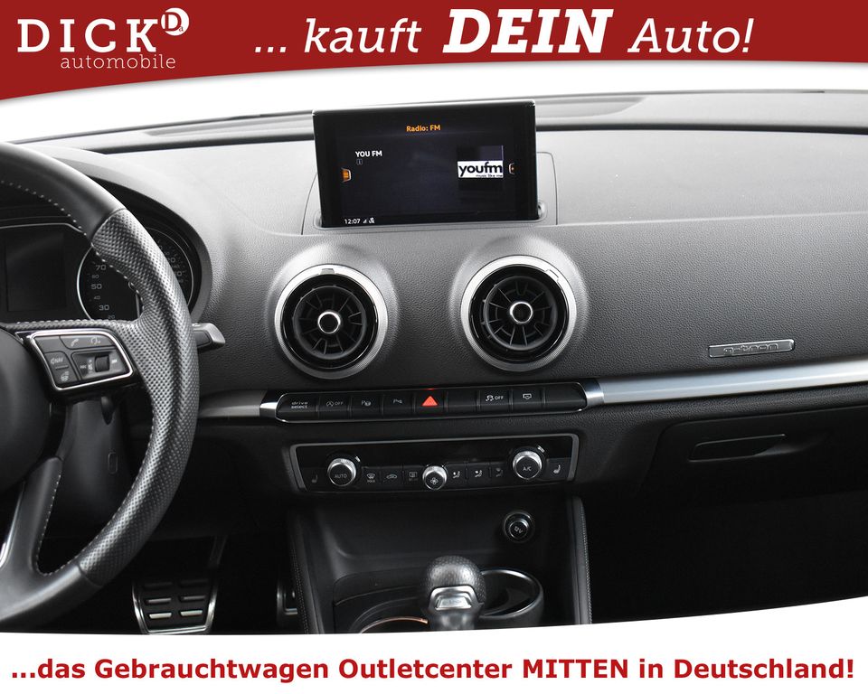 Audi A3 SB 30 G-Tron Sport S LINE+PANO+B&O+ACC+MASSAG