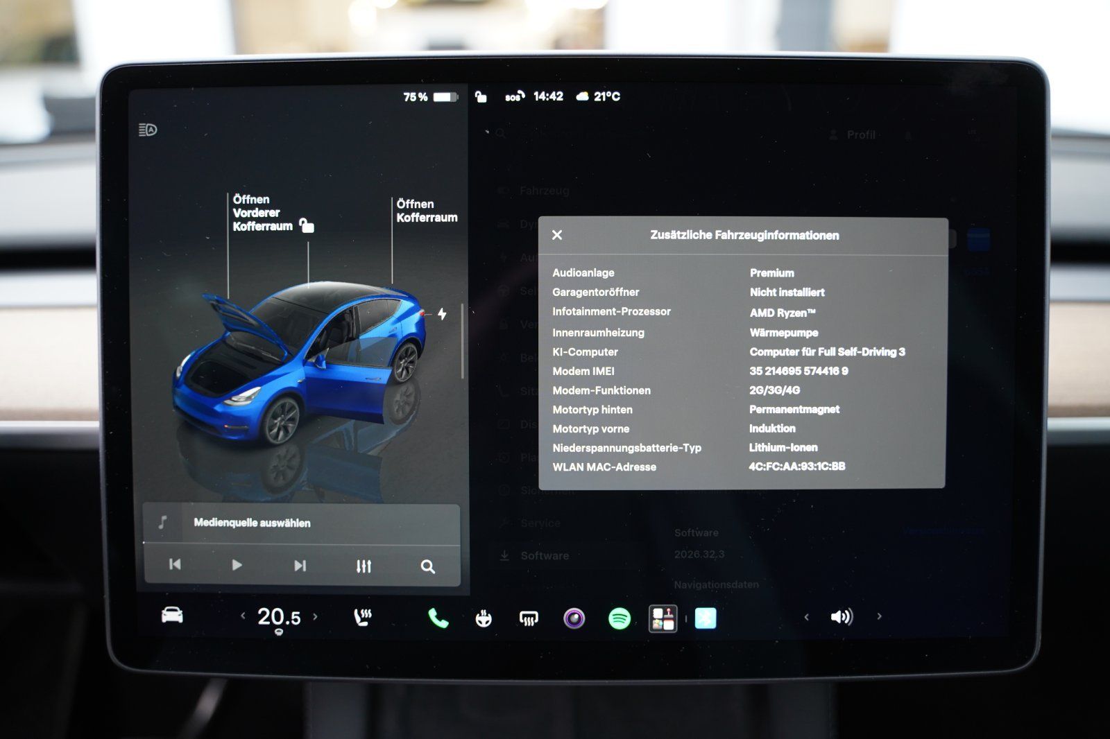 Tesla Model Y Long Range AWD 1.Hand foto 13