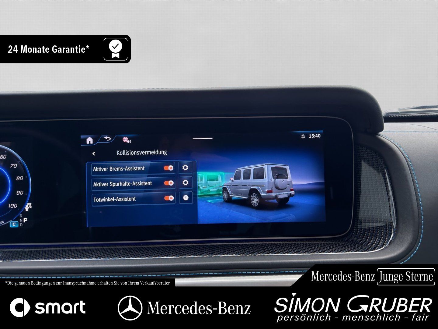 Fahrzeugabbildung Mercedes-Benz G 580 EQ AMG Edition1 Superiore Fond-Entertain
