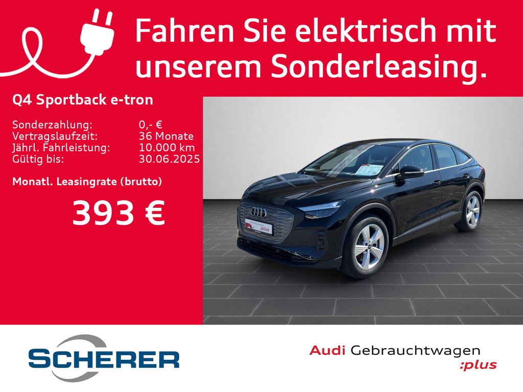 Audi Q4 Sportback e-tron 45 LED NAVI RFK SHZ ACC