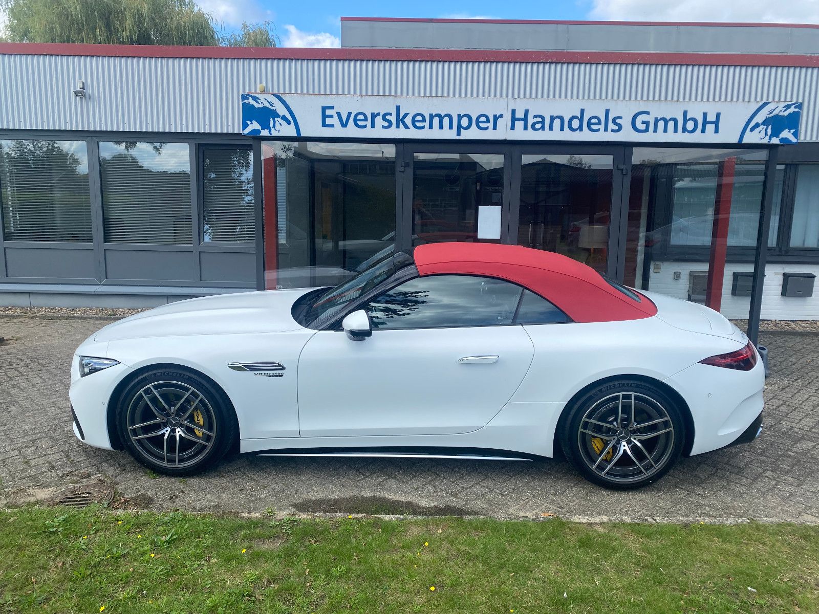 Mercedes-Benz SL 63 AMG 1.Hand Magno White Full Service imagem 2
