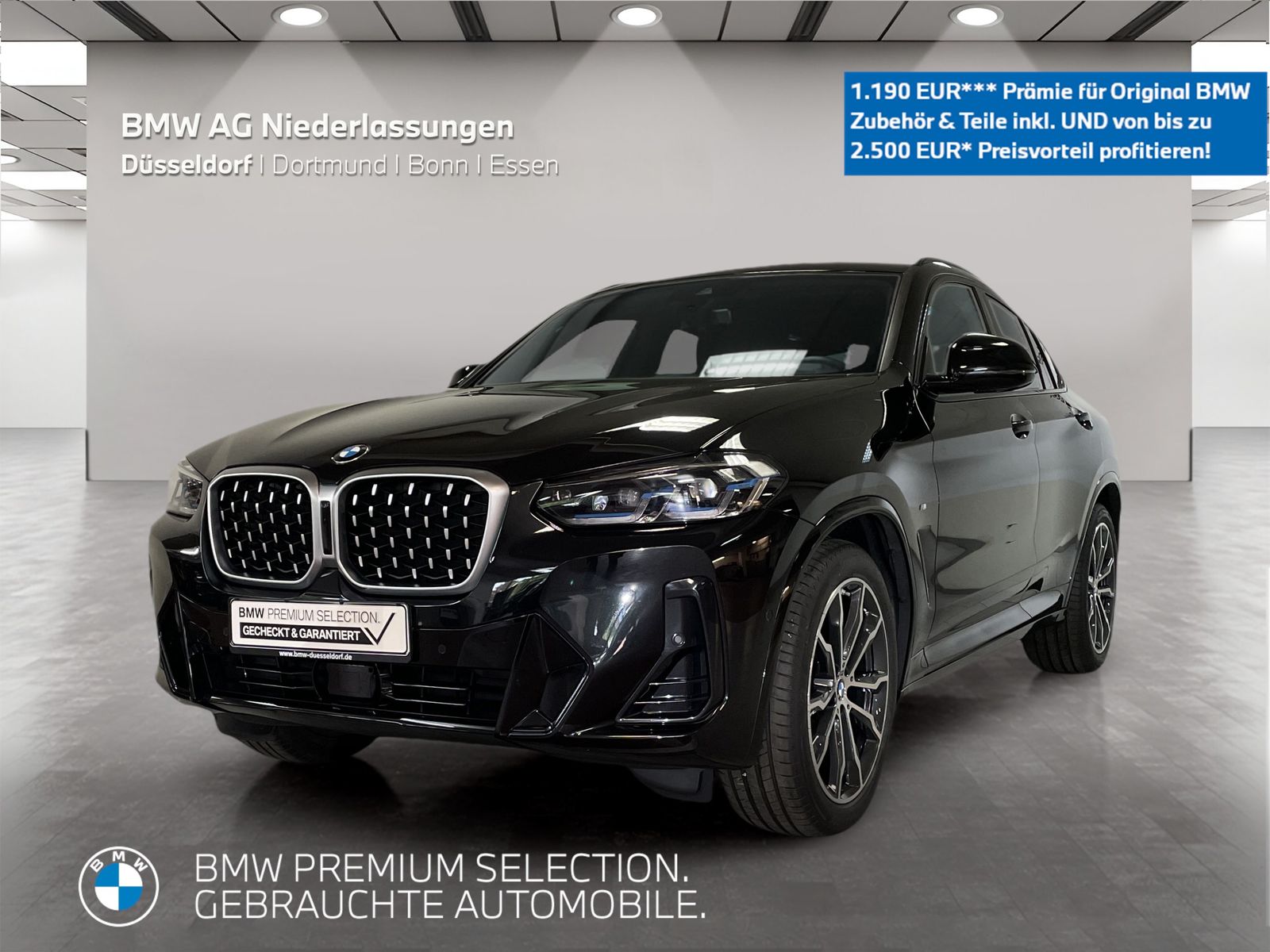 BMW X4 xDrive20d Leasing ab 421,71€¹ M Sport AHK