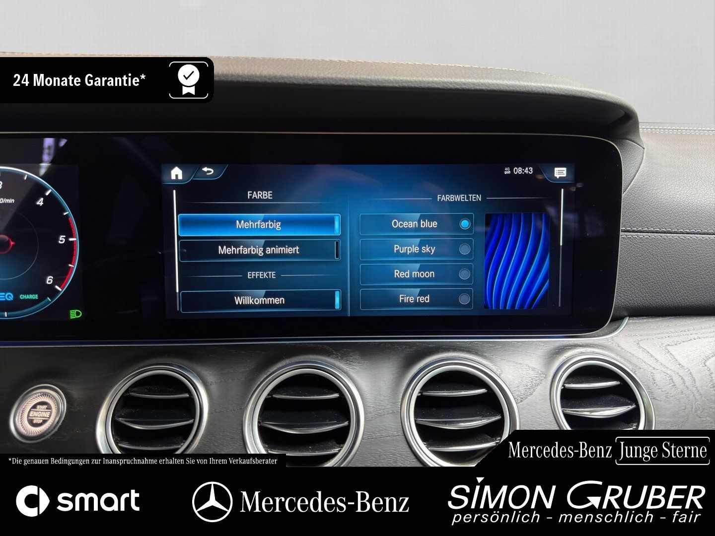 Fahrzeugabbildung Mercedes-Benz E 300 T d 4M AMG Line Distronic Ambi Widescr AHK