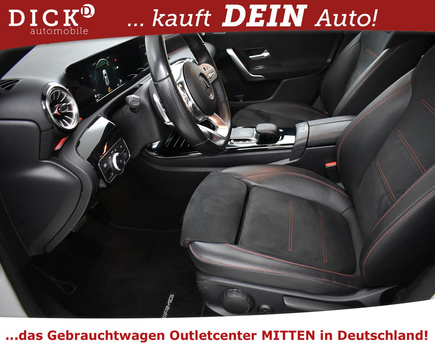 MERCEDES-BENZ A 200d 8G 2X AMG Line NIGHT+BURMES+LED+KAMER+18" - Image 11