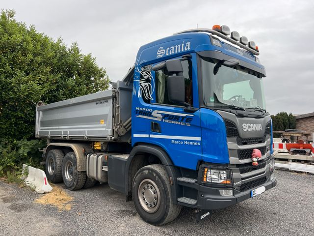 Scania G450 Meiller 3S. Kipper mit Bordmatik