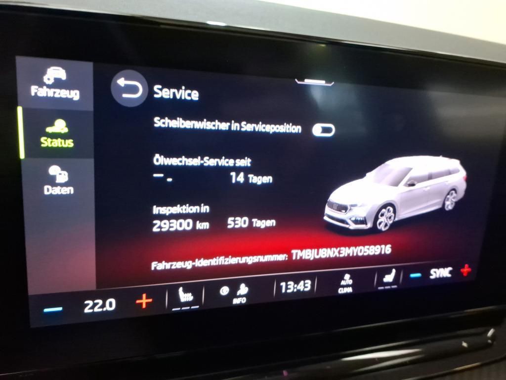 Skoda Octavia Combi RS 2.0 TFSI AHK*Tempo*klima*NAV*SH