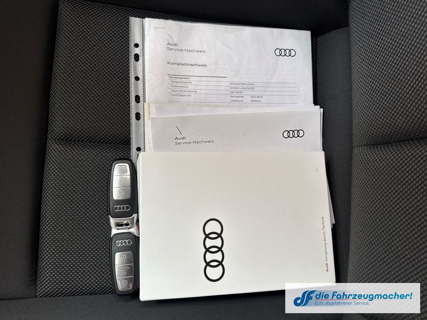 Fahrzeugabbildung Audi A3 Sportback 40 TFSI e AHK-abnehmbar Digitales