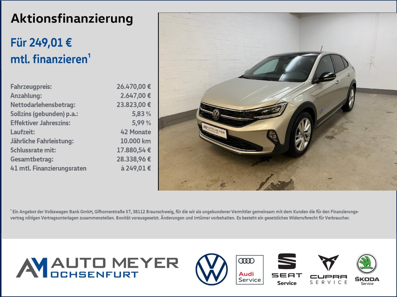 Volkswagen Taigo 1.5 TSI DSG MOVE AHK Panodach Navi beatsSo