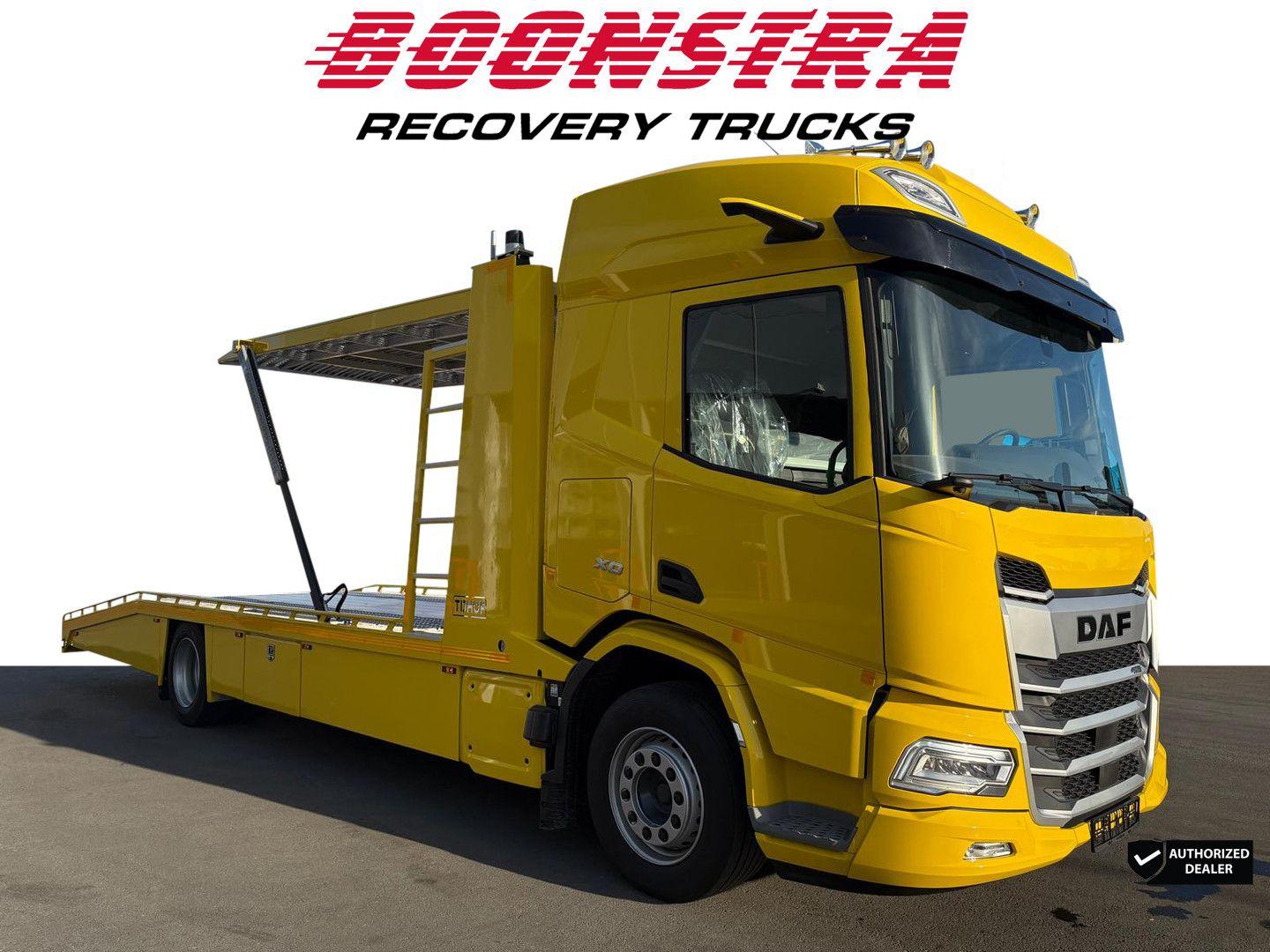 DAF XD 410 Tijhof 3 lader Led winde Autotranspor