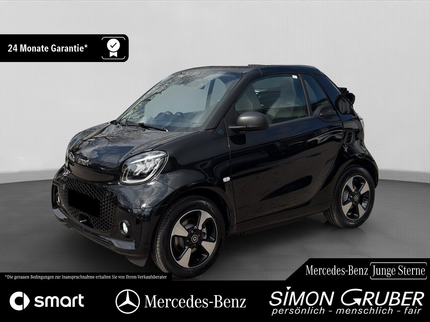 Fahrzeugabbildung Smart Smart ForTwo EQ Cabrio Exclusive LED 22KW Kamera