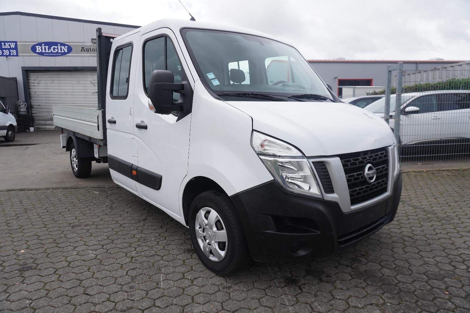 Nissan NV400 2.3 Pritsche DoKa Klima 7 Sitze Euro 6