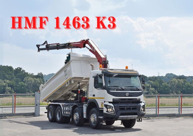 Volvo FMX 420 Kipper 5,10m *HMF 1463 K3* 8x4 * TOP