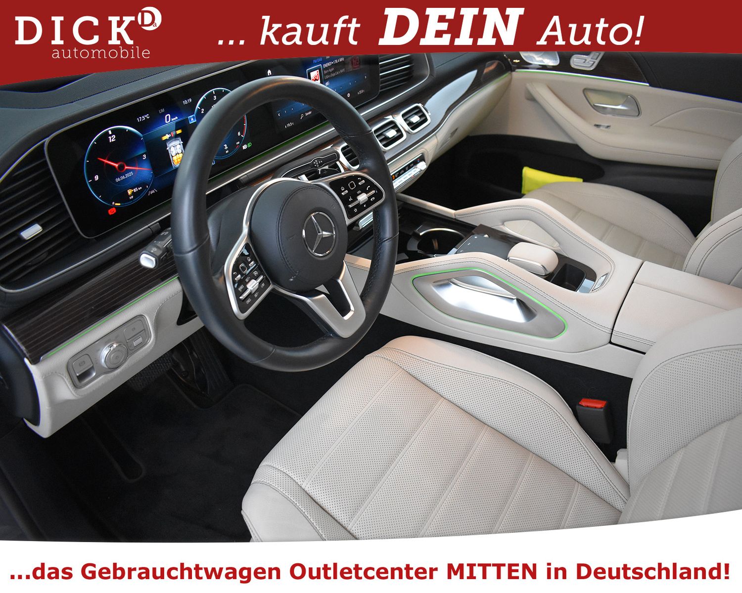 MERCEDES-BENZ GLE 350d 4M 2X AMG Line NIGHT+LED+HEAD+BURM+360+ - Image 10