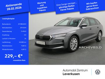 Skoda Leasingangebot: Skoda Octavia Combi Selection DSG NAVI VIRT LEDER AHK