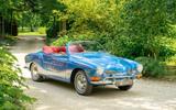 Volkswagen Karmann Ghia - Vollständig restauriert! - blaue Volkswagen Karmann Ghia