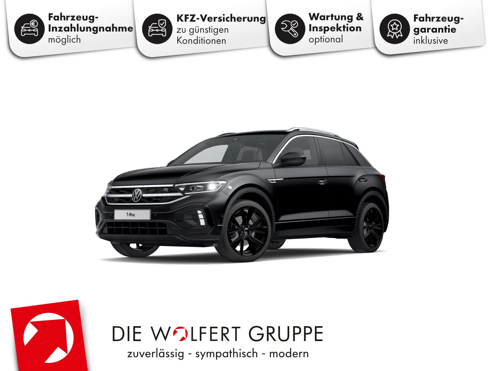 Volkswagen T-Roc R-Line 1.5 TSI DSG AHK STHZG RFK NAVI ACC