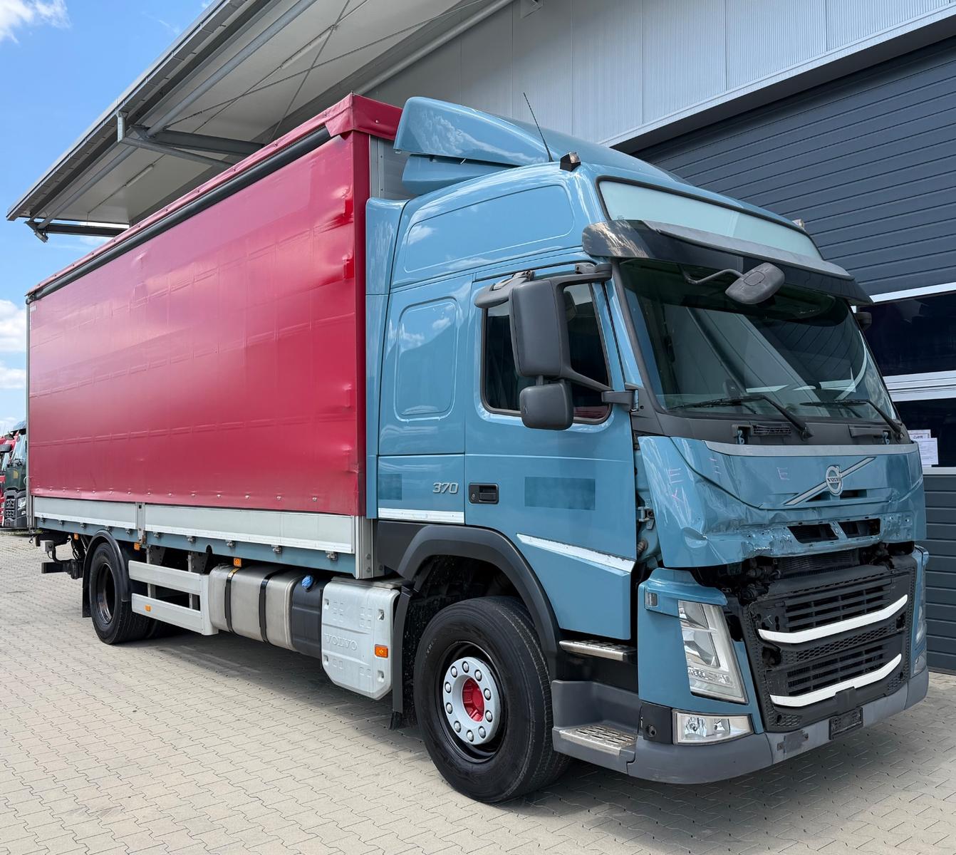 Volvo FM 370,E6,Pritsche-Plane,Edscha,LBW,Top,1. Hand