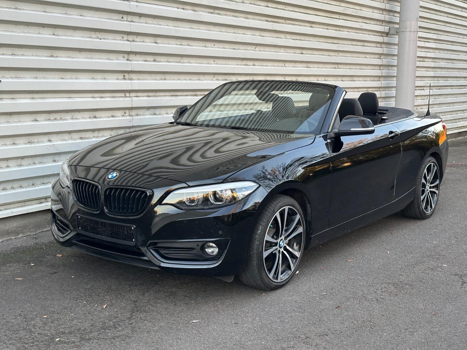 BMW 230i Cabrio Sport Linę Sport Aut Navi Leder LED