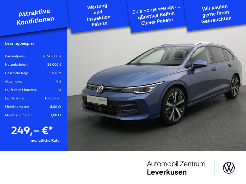 Golf VIII Variant Life DSG VIRT SHZ CARPLAY LED