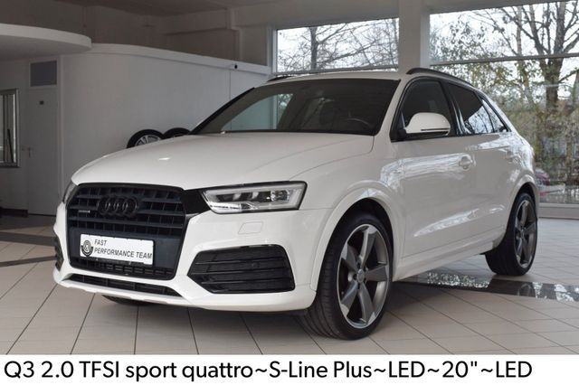 Audi Q3 2.0 TFSI sport quattro~S-Line Plus~LED~20"