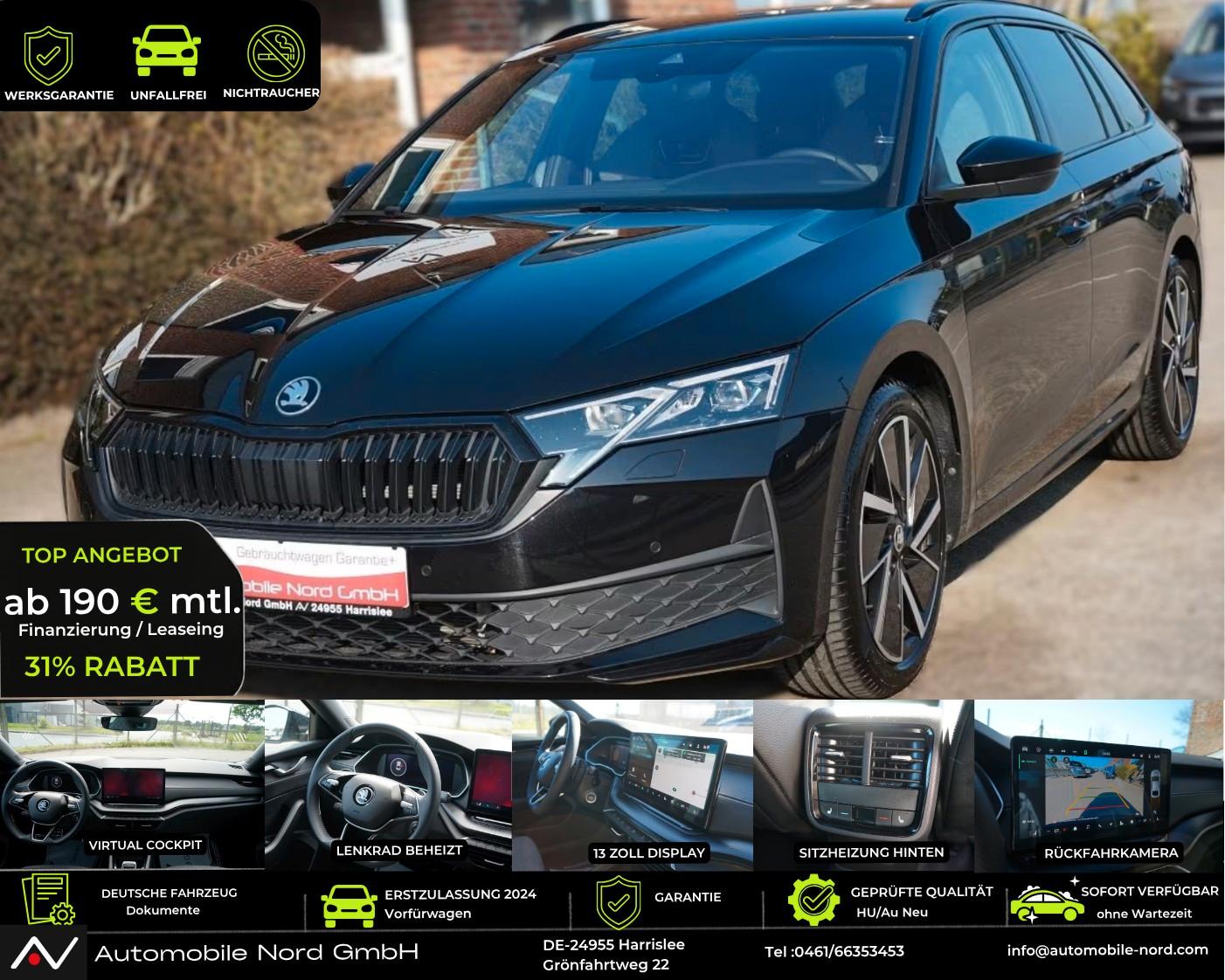 Skoda Octavia 1.5 TSI Kombi *Sportline*Matrix Led*ACC