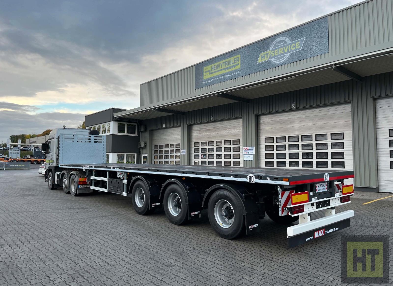 Faymonville MAX Trailer 3-Achs-Tele-Plateau-zwangsgelenkt