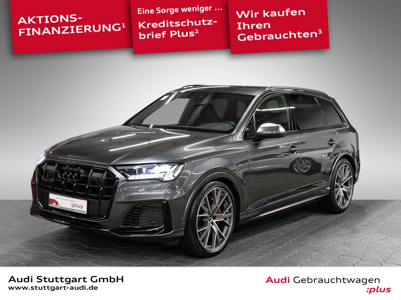 AUDI SQ7 TFSI 4.0 quattro Matrix LED 360° AHK 22''