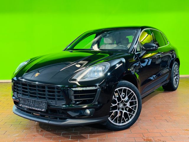 Porsche Macan S Sport Diesel Kamera Spur Auspuff-Sound