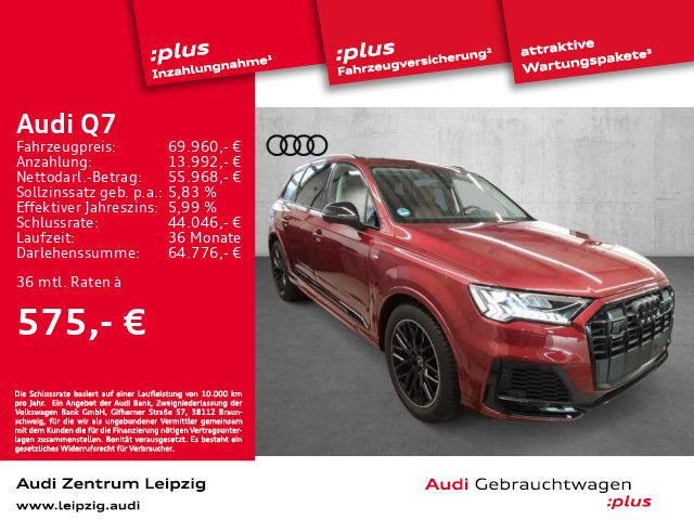 Audi Q7 55 TFSI qu. S line *Matrix*Pano*AHK*AIR*