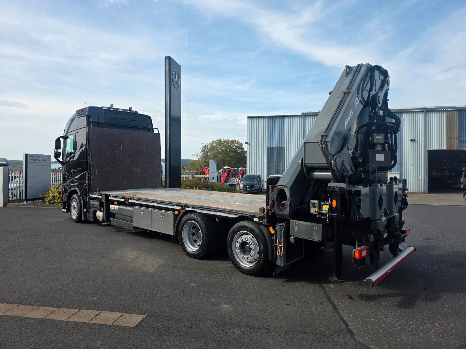 Fahrzeugabbildung Volvo FH 500 6x2 Heckkran MKG HLK 531 HP a5 Funk