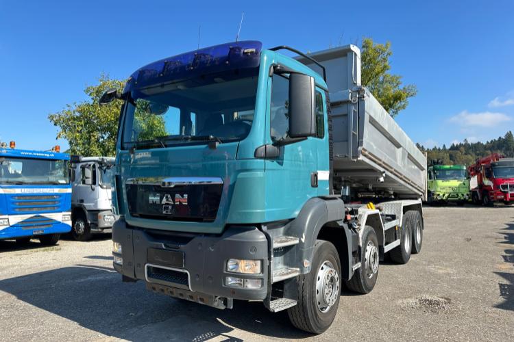 MAN TGS 35.480 Wechselsistem Kipper Silo