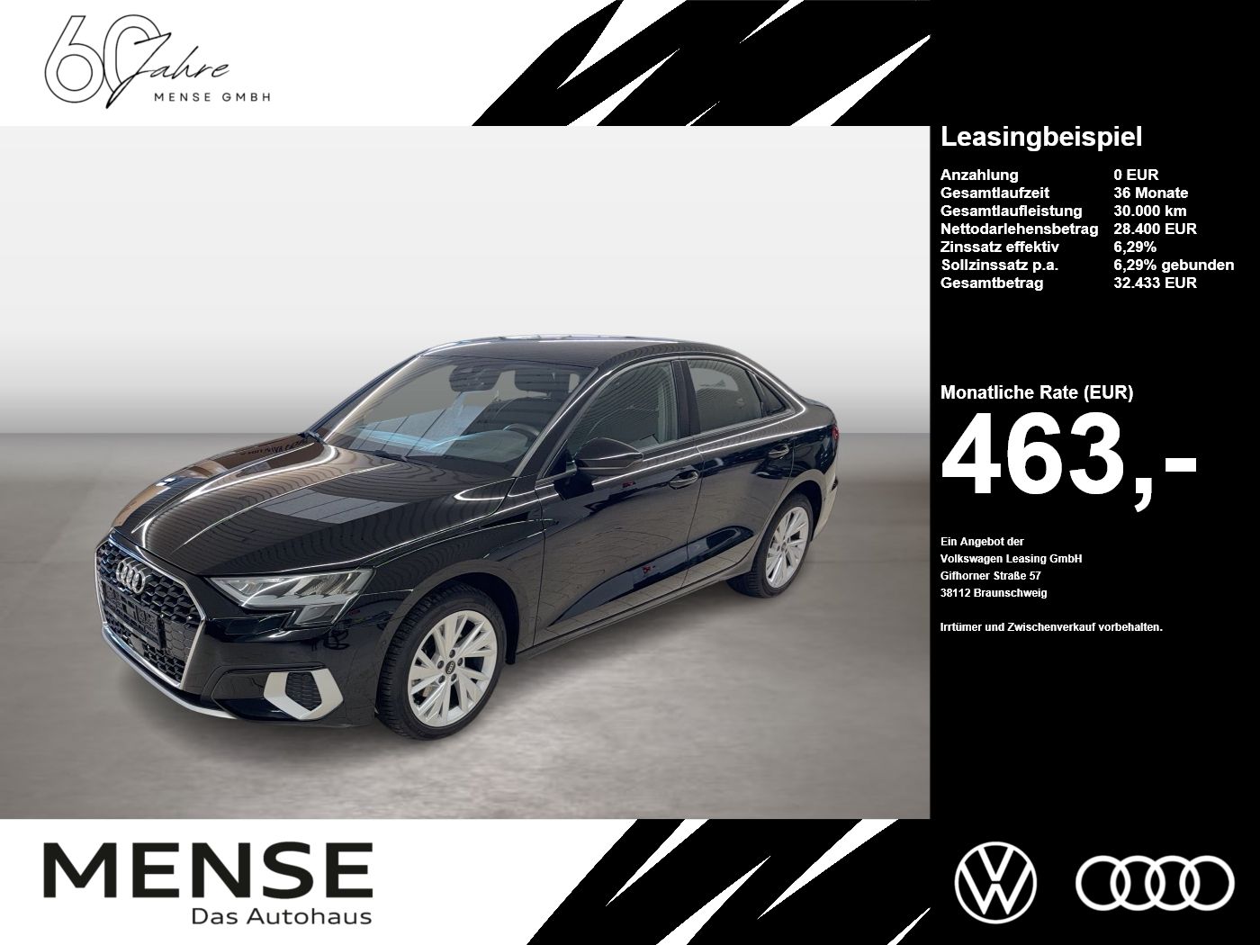 Audi A3 Limousine 40 TDI quattro S tronic HUD|ACC|PDC