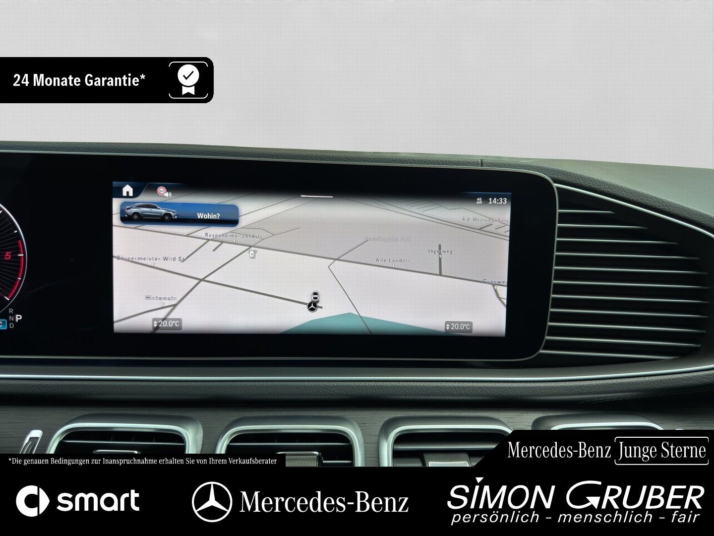 Fahrzeugabbildung Mercedes-Benz GLE 450 d 4M Coupe AMG Night Standhzg AHK 22Zoll