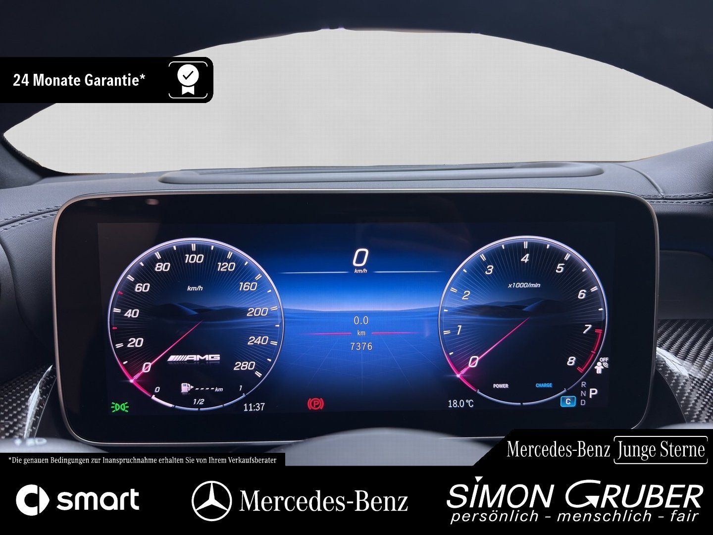 Fahrzeugabbildung Mercedes-Benz GLC 43 4M Night Carbon Nappa Pano Premium+ AHK