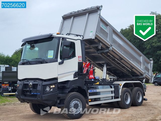 Renault K 520 6X6 6x6 Big-Axle 6m3 3-Seiten-Kipper Autom