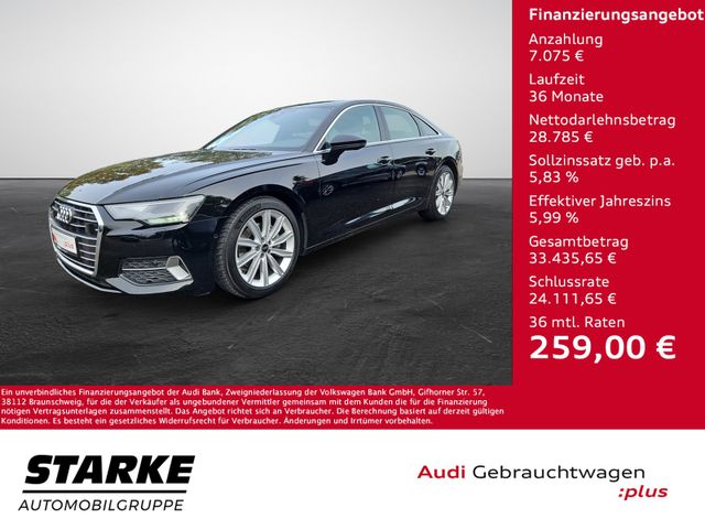 Audi A6 Limousine 40 TDI S tronic quattro sport S-lin