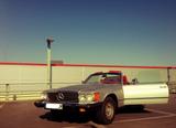 Mercedes-Benz SL 450 - im klassischen Silb... - Mercedes-Benz Cabrio aus dem Jahr 1977