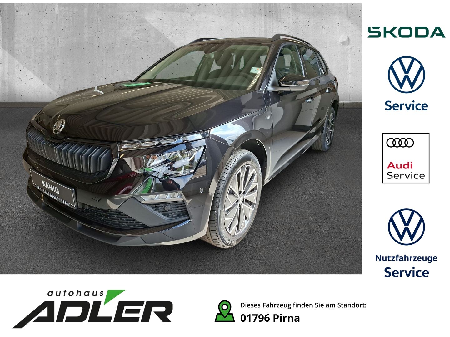Skoda Kamiq Tour AHK-klappbar Matrix LED Rückf. Kamera