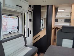 Sunlight T 67 Adventure Edition, Einzelbetten und Hubbett