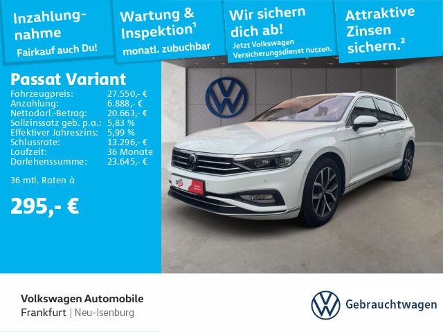 Volkswagen Passat Variant 2.0 TDI DSG Elegance Navi AHK Fah