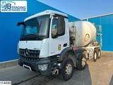 Mercedes-Benz Arocs 3240 8x4, EURO 6, LIEBHERR 9m3, Steel susp - Mercedes-Benz AROCS 3240