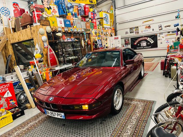 BMW 850 1990/91 BMW 850i 12 Zylinder calypsorot met.