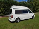 Volkswagen T5 lang Hochdach Camping Bus TÜV neu - Volkswagen T5: Hochdach