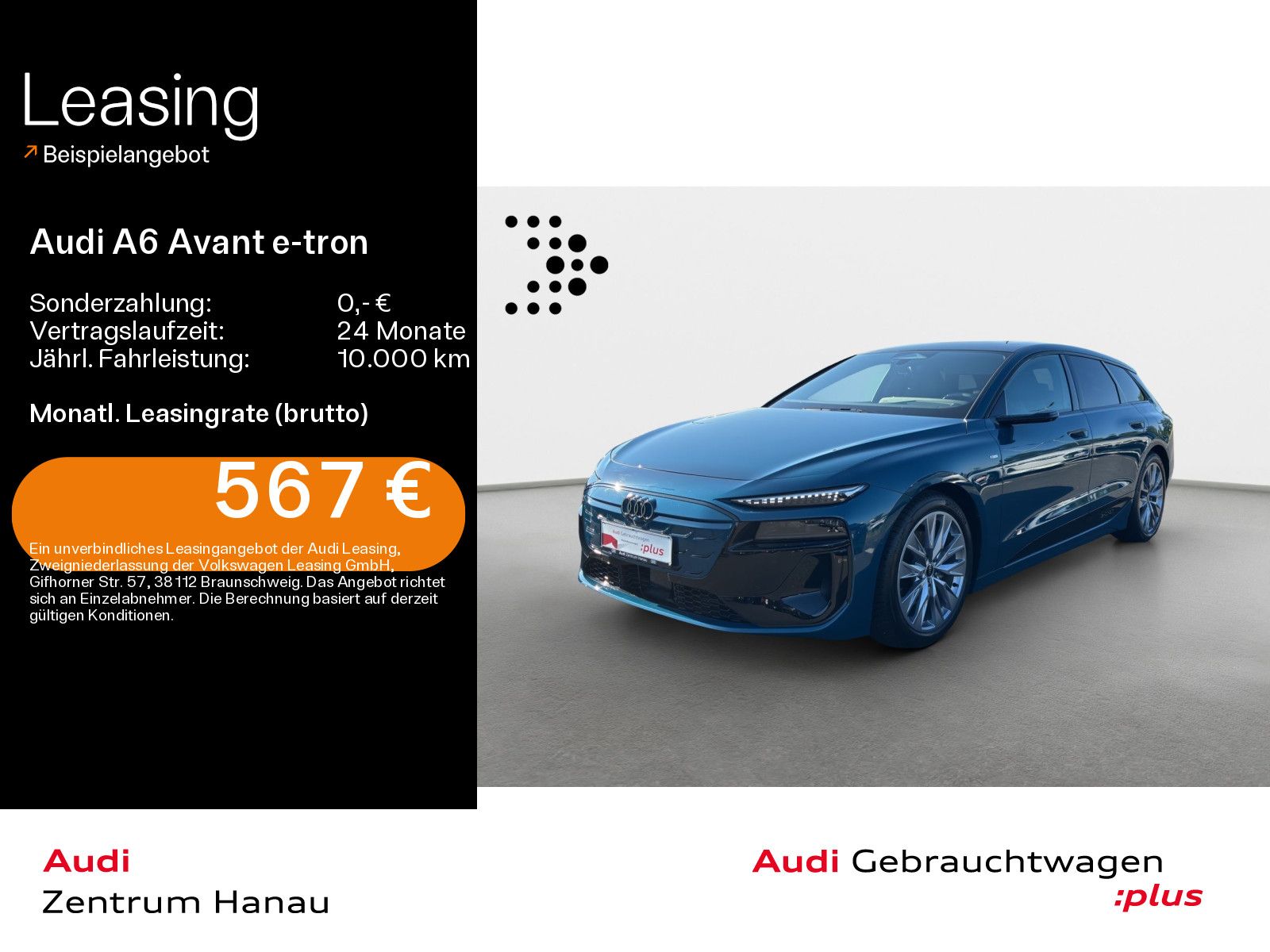 Audi A6 Avant e-tron S-LINE*EDITION-ONE-BLUE*0,25%*MA
