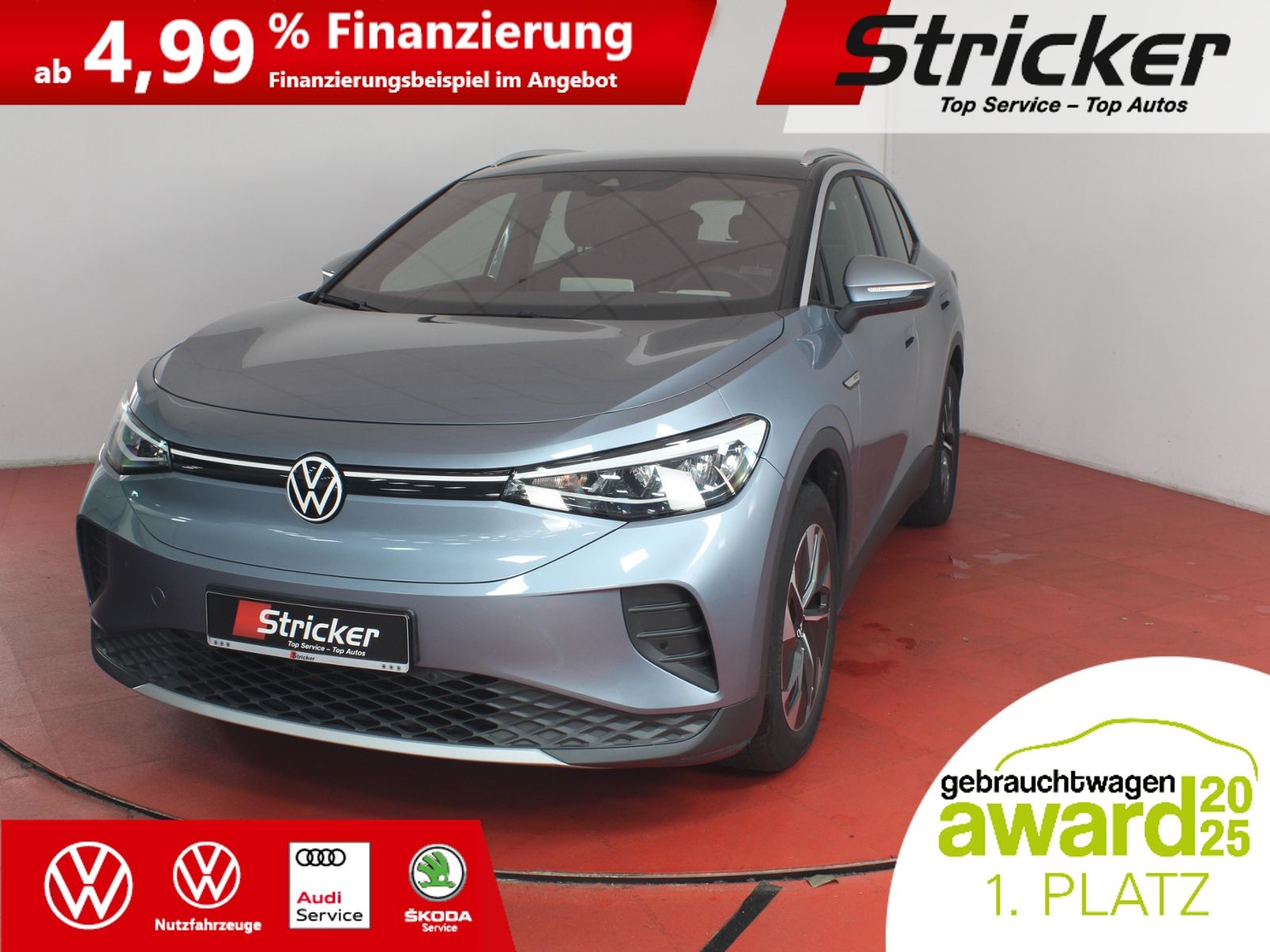 Volkswagen ID.4 Pro Performance 150/77 308,-ohne Anzahlung imagem 2