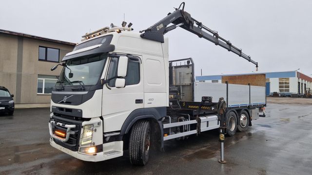 Volvo FM410 6X2*4 hydrodrive HIAB 166 E-5 Hipro