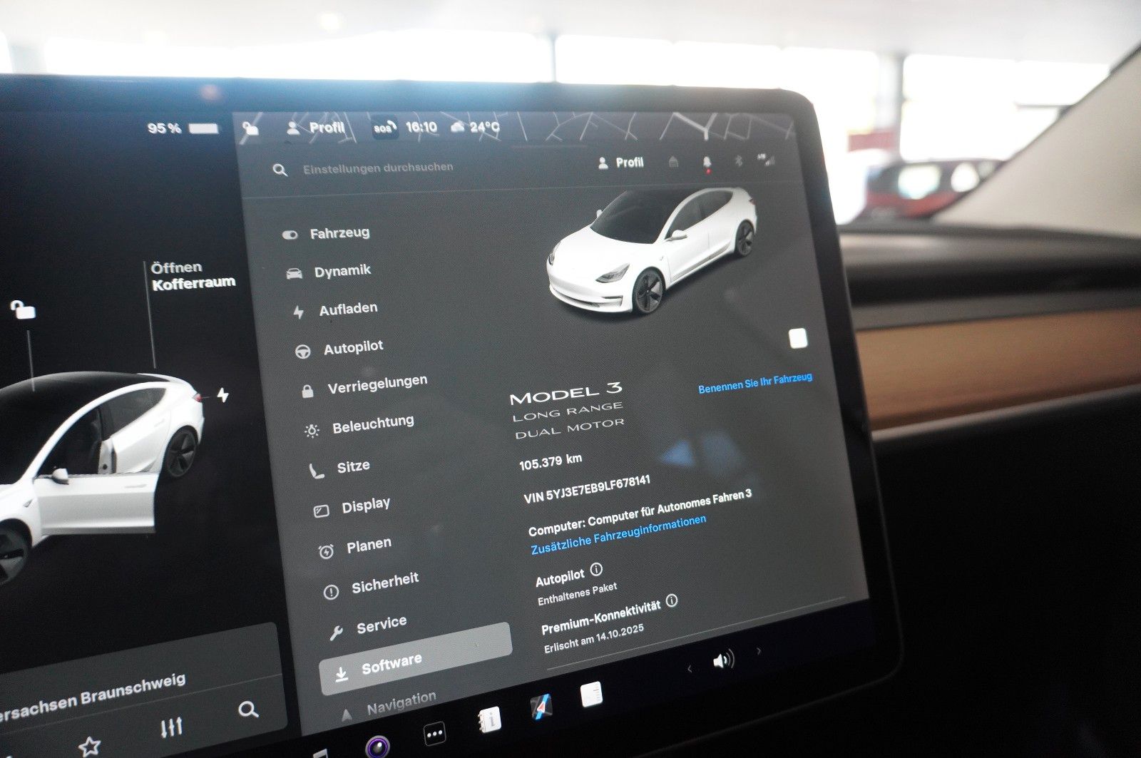 Fahrzeugabbildung Tesla Model 3 LONGRANGE DUAL-MOTOR NAVI/KAMERA/SH/PANO