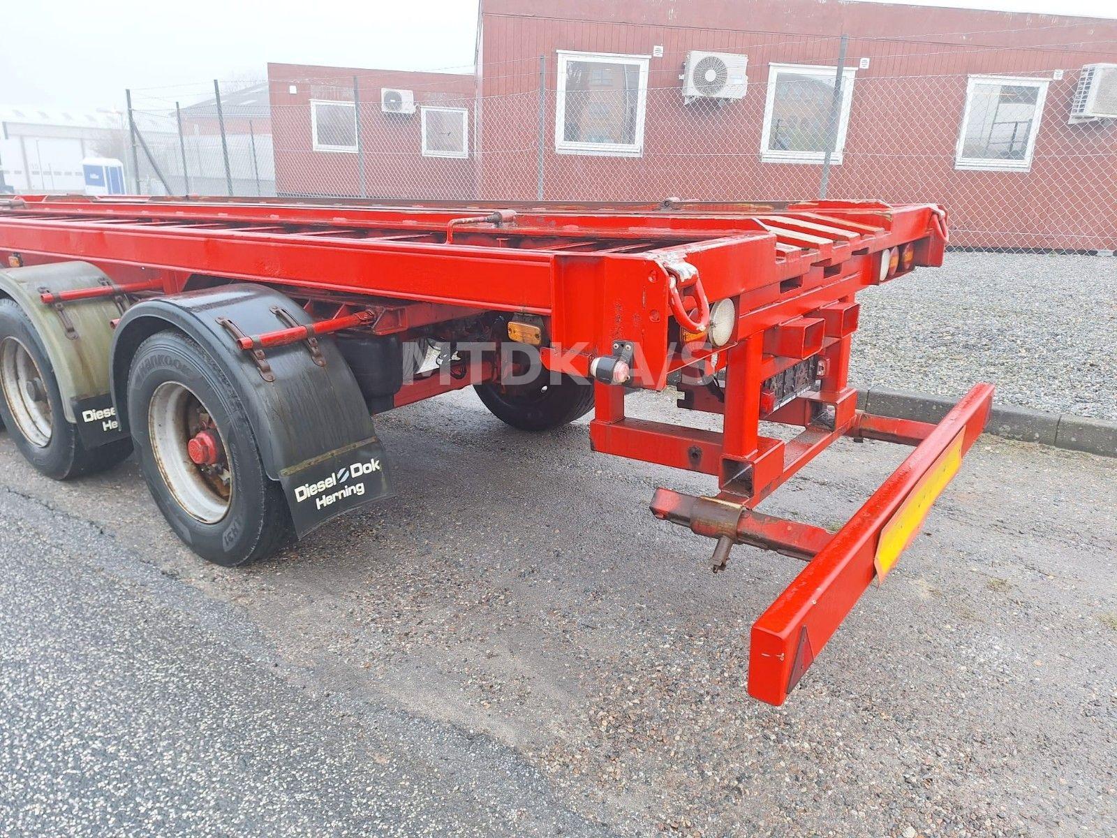 LeciTrailer 3-Achsen-Containeranhänger